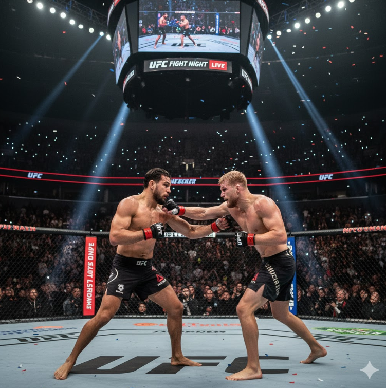 UFC 파이트 나이트 포스터나 경기 사진