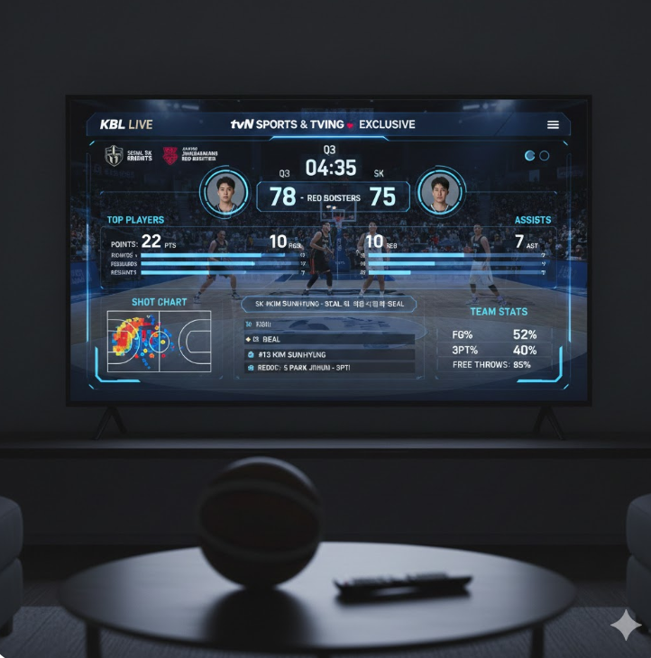 KBL 데이터 그래픽 화면