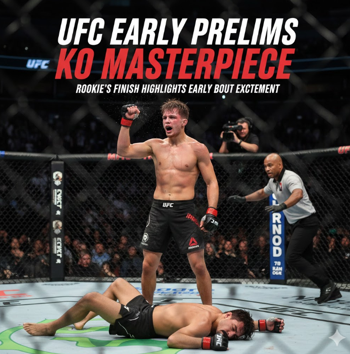 UFC Early Prelims KO 명장면
