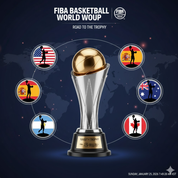 명칭과 유래: 트로피의 이름은 농구의 창시자인 제임스 네이스미스 박사를 기리기 위해 명명되었으며, 1967년 대회부터 우승국에 수여되기 시작했습니다.