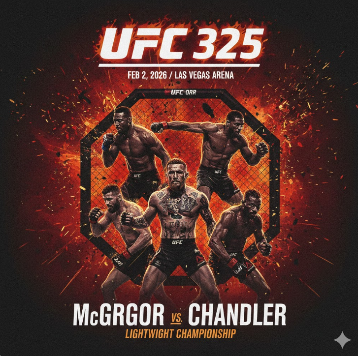 UFC 325 표지