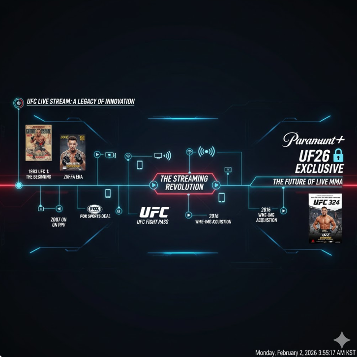 UFC 스트리밍이 단순한 관람을 넘어 하나의 완성된 라이프스타일로 자리 잡았음을 시사합니다.