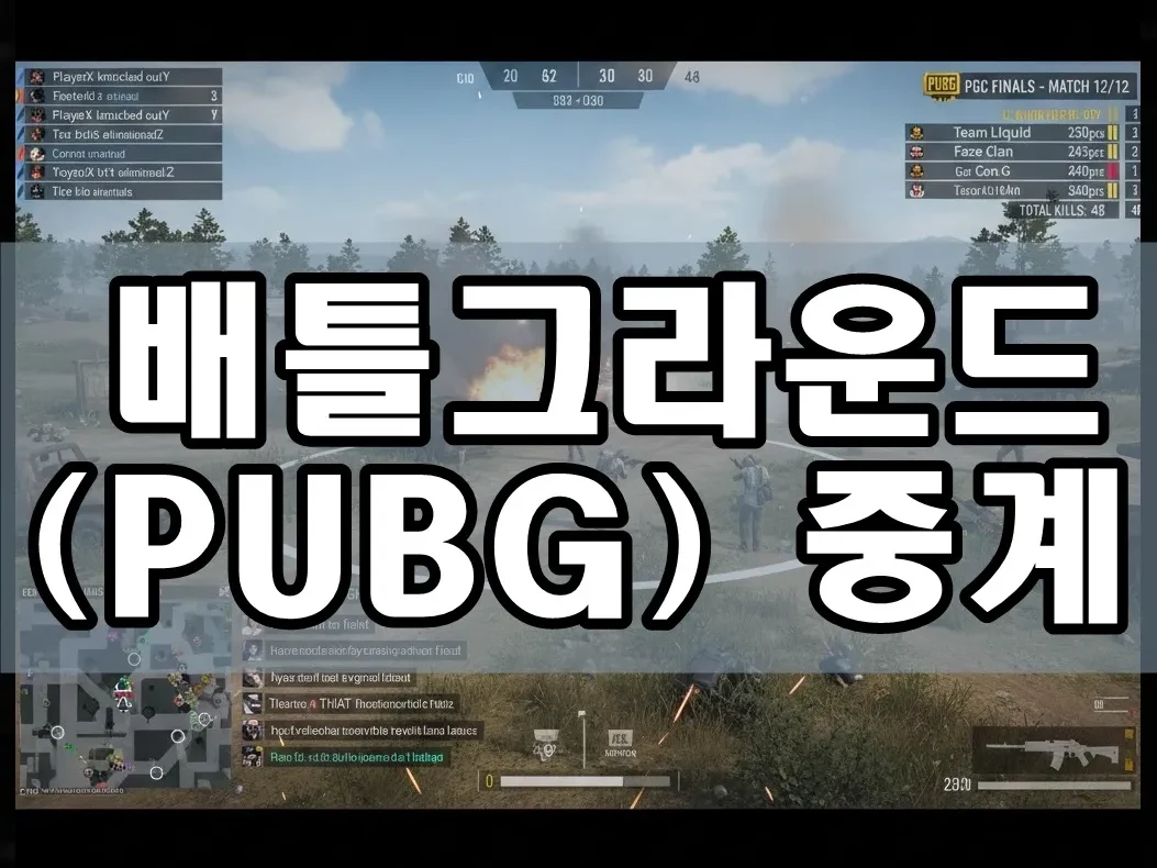 배틀그라운드(PUBG) 중계 | 2026 PGC·PGS 배틀그라운드(PUBG) 중계 실시간 시청 가이드: 무료 생중계·분석·일정 총정리