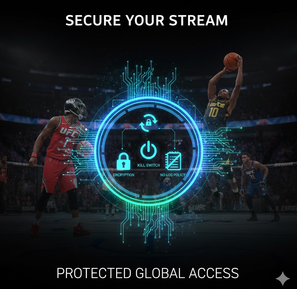**킬 스위치(Kill Switch)**와 노로그 정책 등 강력한 보안 레이어는 안전한 시청 환경을 보장하며
